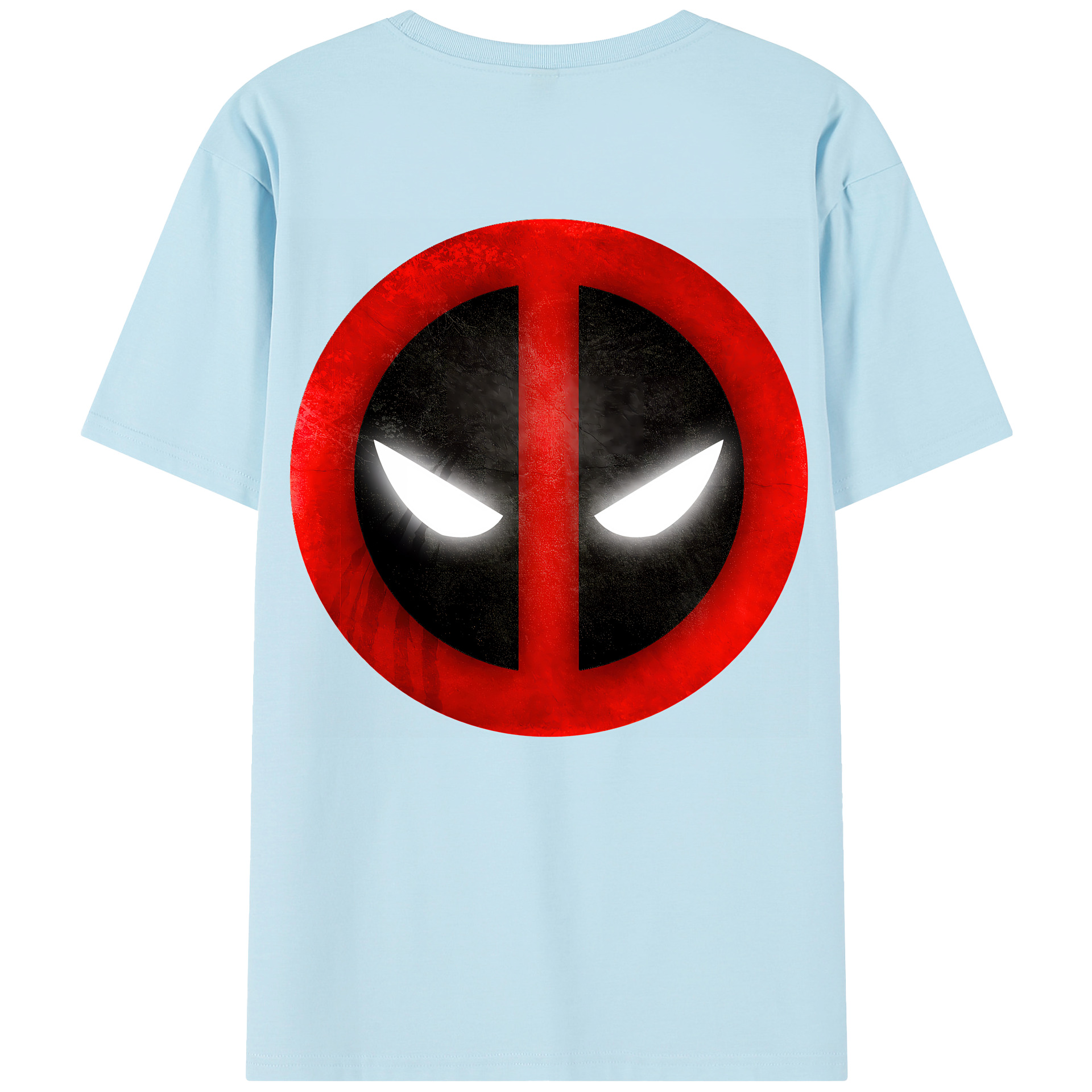 （画像用） Deadpool デッドプール 綿100％半袖Tシャツ（背面プリント）